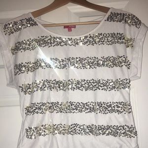 Bongo woman's sequence shirt